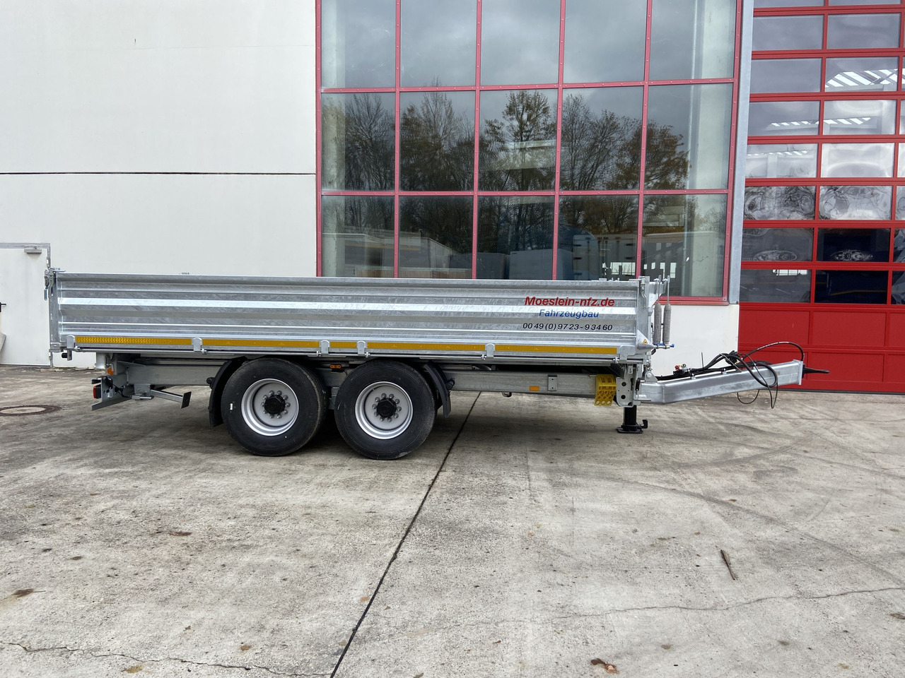 新的 翻斗拖车 Möslein TTD 14  5,70 m  14 t Kipper Tieflader 5,70 m lang, Breite Reifen-- Neufahrzeug --：图12