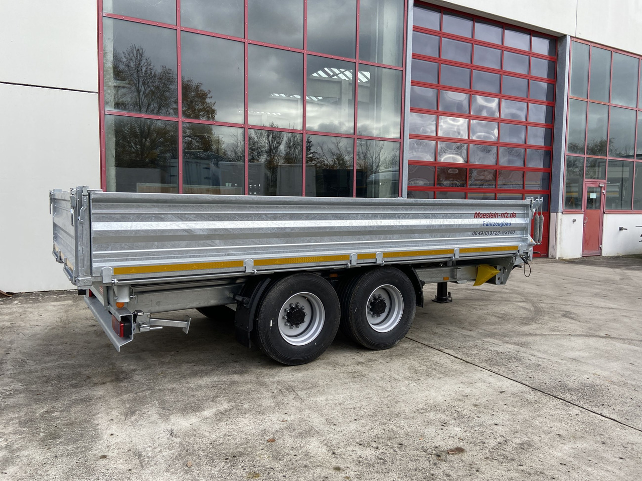 新的 翻斗拖车 Möslein TTD 14  5,70 m  14 t Kipper Tieflader 5,70 m lang, Breite Reifen-- Neufahrzeug --：图8