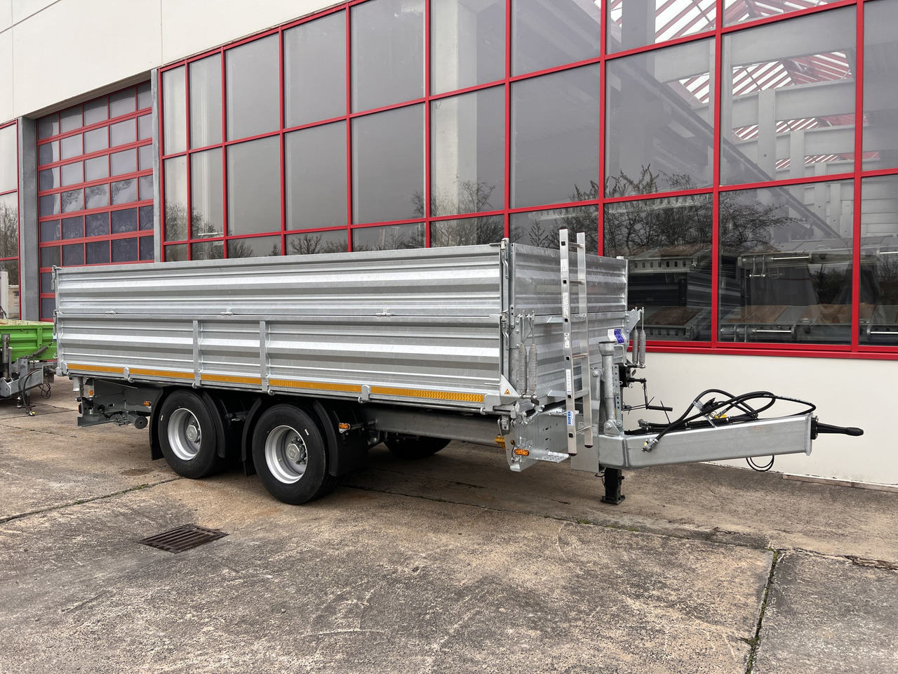 Möslein TTD 19 AB 19 t Tandem 3 Seiten Kipper TiefladerAufsatzbordwänden-- Neufahrzeug -- - 翻斗拖车:图4 Möslein TTD 19 AB 19 t Tandem 3 Seiten Kipper TiefladerAufsatzbordwänden-- Neufahrzeug -- - 翻斗拖车:图4