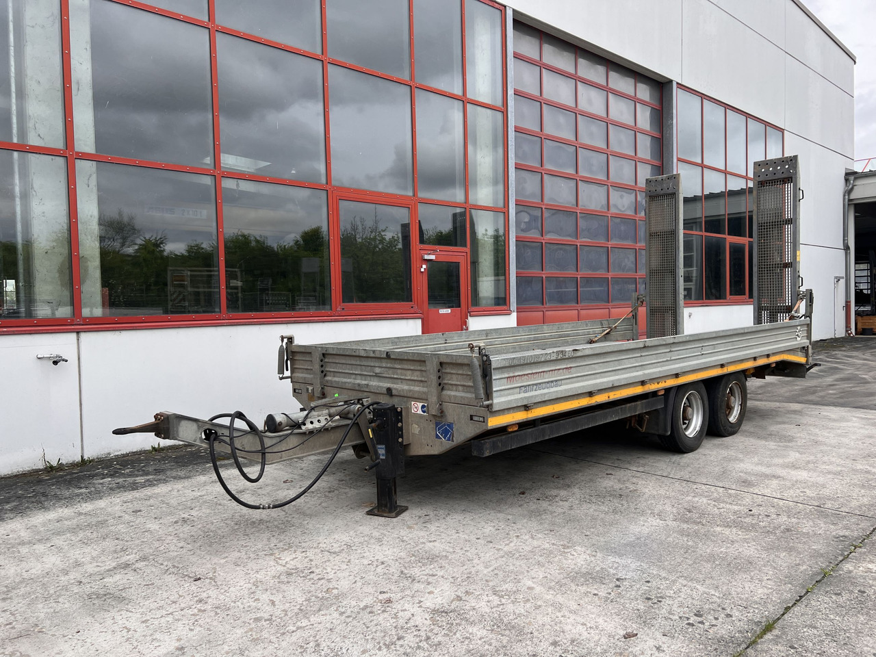 Möslein TTS 13 Schwebheim 13 t Tandemtieflader - 低装载拖车:图3 Möslein TTS 13 Schwebheim 13 t Tandemtieflader - 低装载拖车:图3