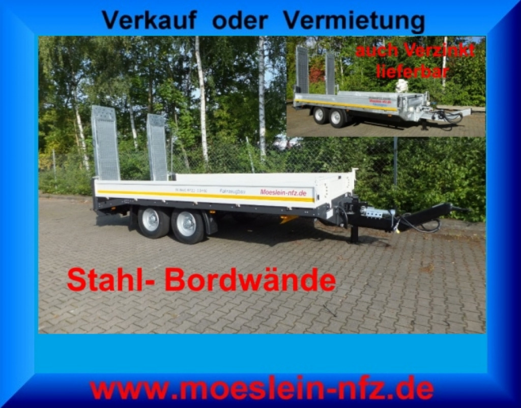Möslein TTT 11- 6,28 Weiß Neuer Tandemtieflader - 低装载拖车:图1 Möslein TTT 11- 6,28 Weiß Neuer Tandemtieflader - 低装载拖车:图1