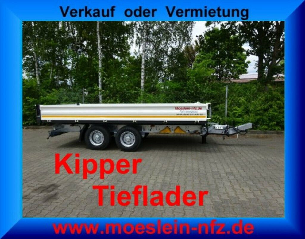 Möslein neuer Tandem 3- Seitenkipper Tieflader-- Neufah - 翻斗拖车:图2 Möslein neuer Tandem 3- Seitenkipper Tieflader-- Neufah - 翻斗拖车:图2