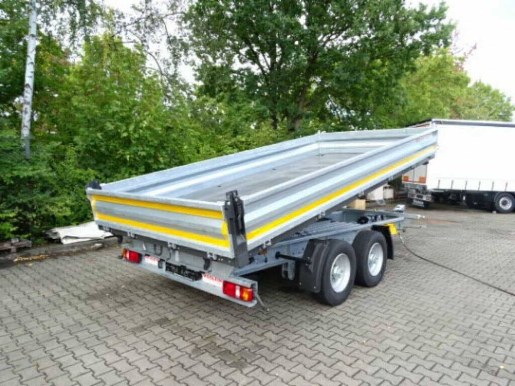 Möslein neuer Tandem 3- Seitenkipper Tieflader-- Neufah - 翻斗拖车:图3 Möslein neuer Tandem 3- Seitenkipper Tieflader-- Neufah - 翻斗拖车:图3