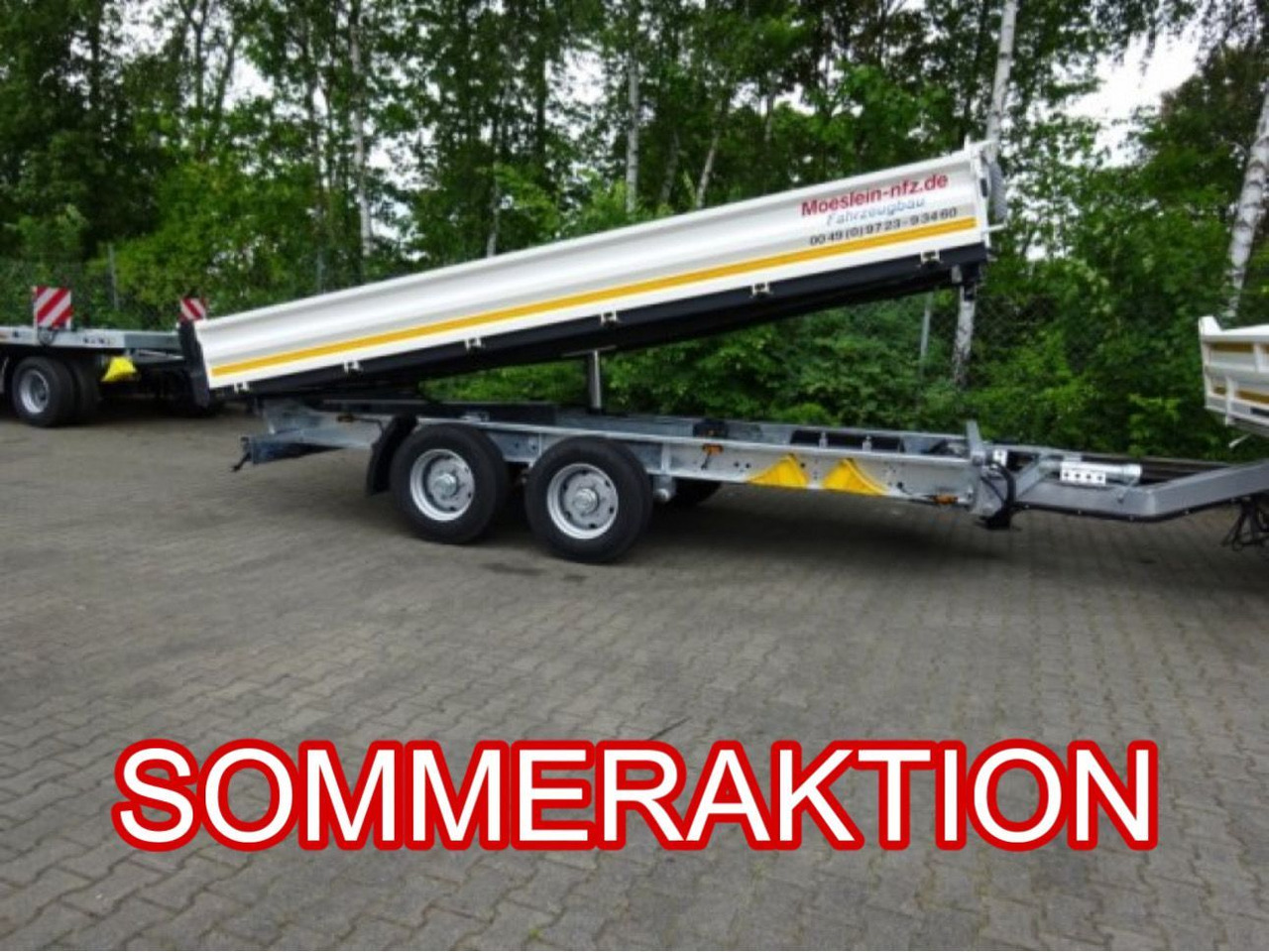 Möslein neuer Tandem 3- Seitenkipper Tieflader-- Neufah - 翻斗拖车:图1 Möslein neuer Tandem 3- Seitenkipper Tieflader-- Neufah - 翻斗拖车:图1