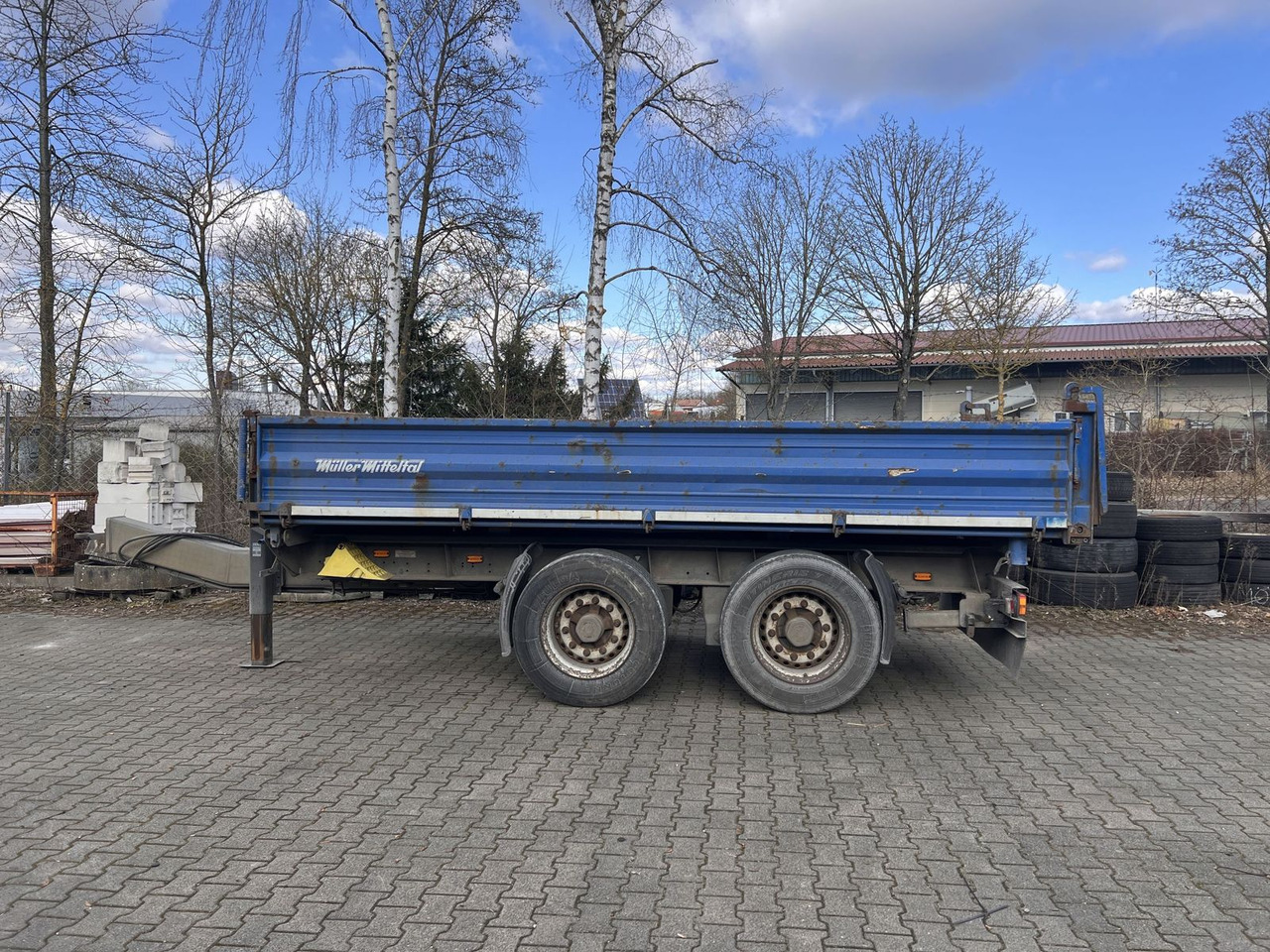 Müller-Mitteltal 18 t Tandemkipper- Tieflader - 翻斗拖车:图3 Müller-Mitteltal 18 t Tandemkipper- Tieflader - 翻斗拖车:图3