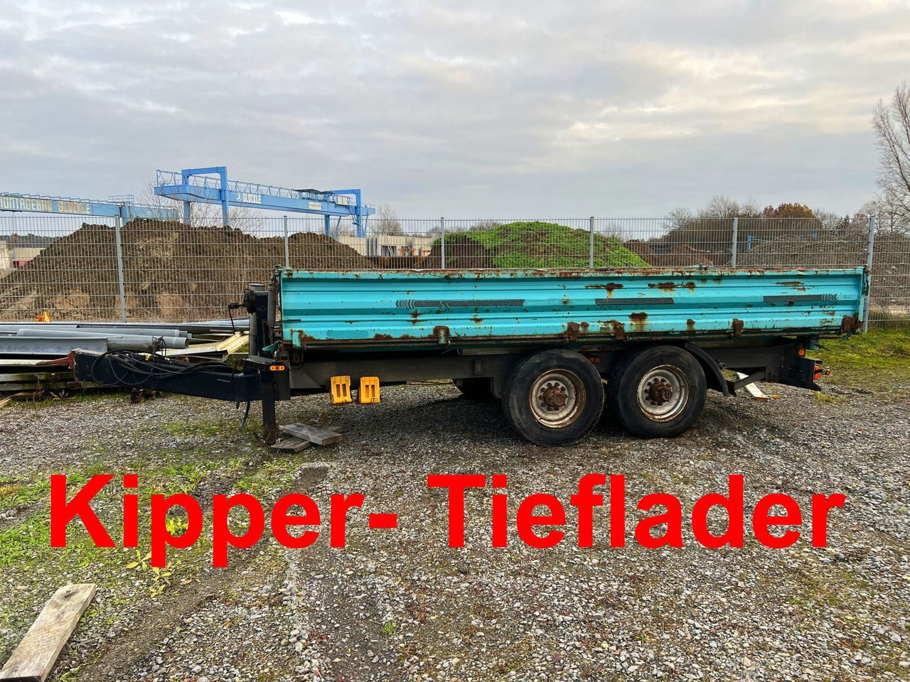 Obermaier 14 t Tandemkipper- Tieflader - 翻斗拖车:图1 Obermaier 14 t Tandemkipper- Tieflader - 翻斗拖车:图1
