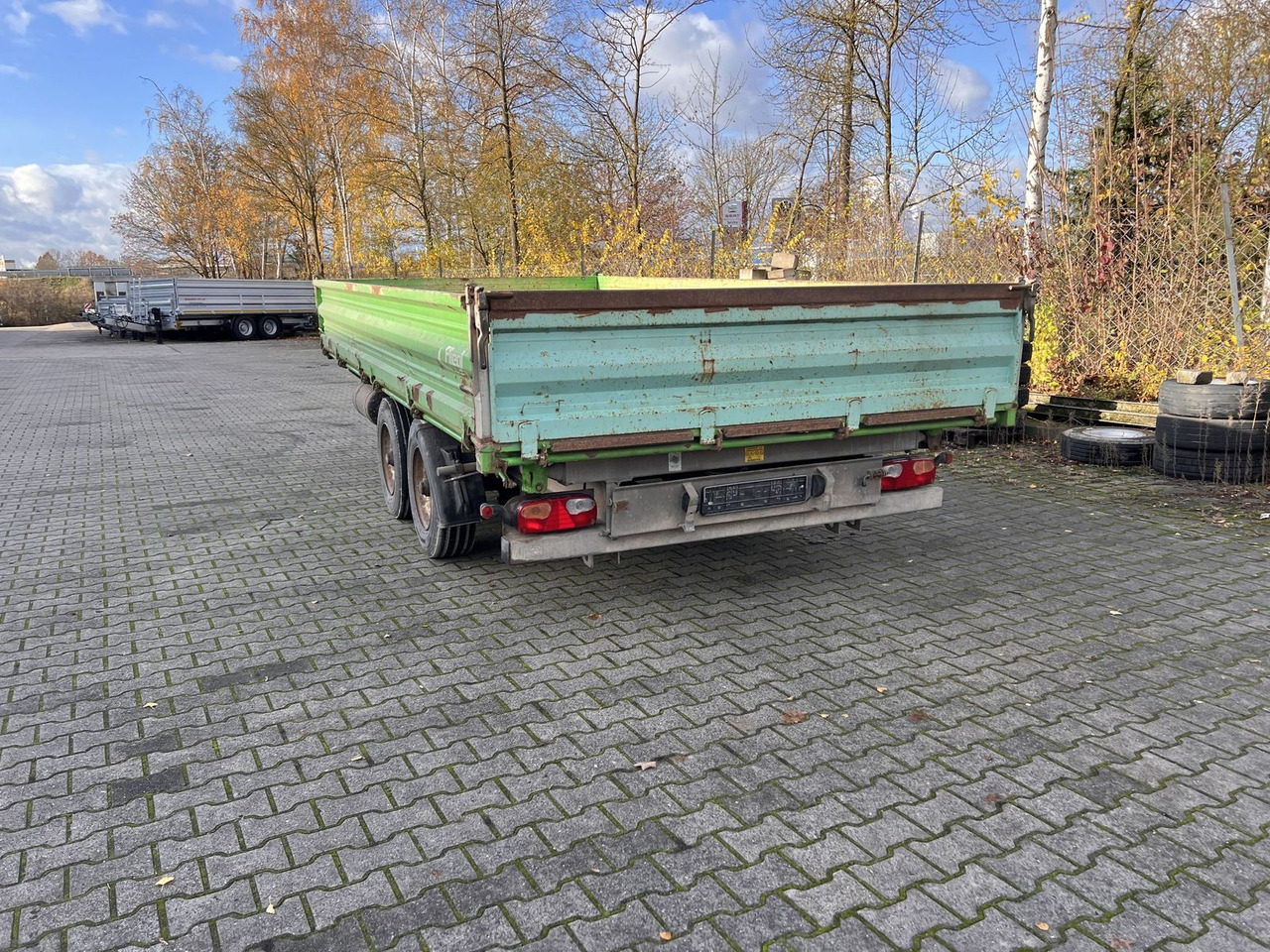 Tandemkipper- Tieflader - 翻斗拖车:图4 Tandemkipper- Tieflader - 翻斗拖车:图4