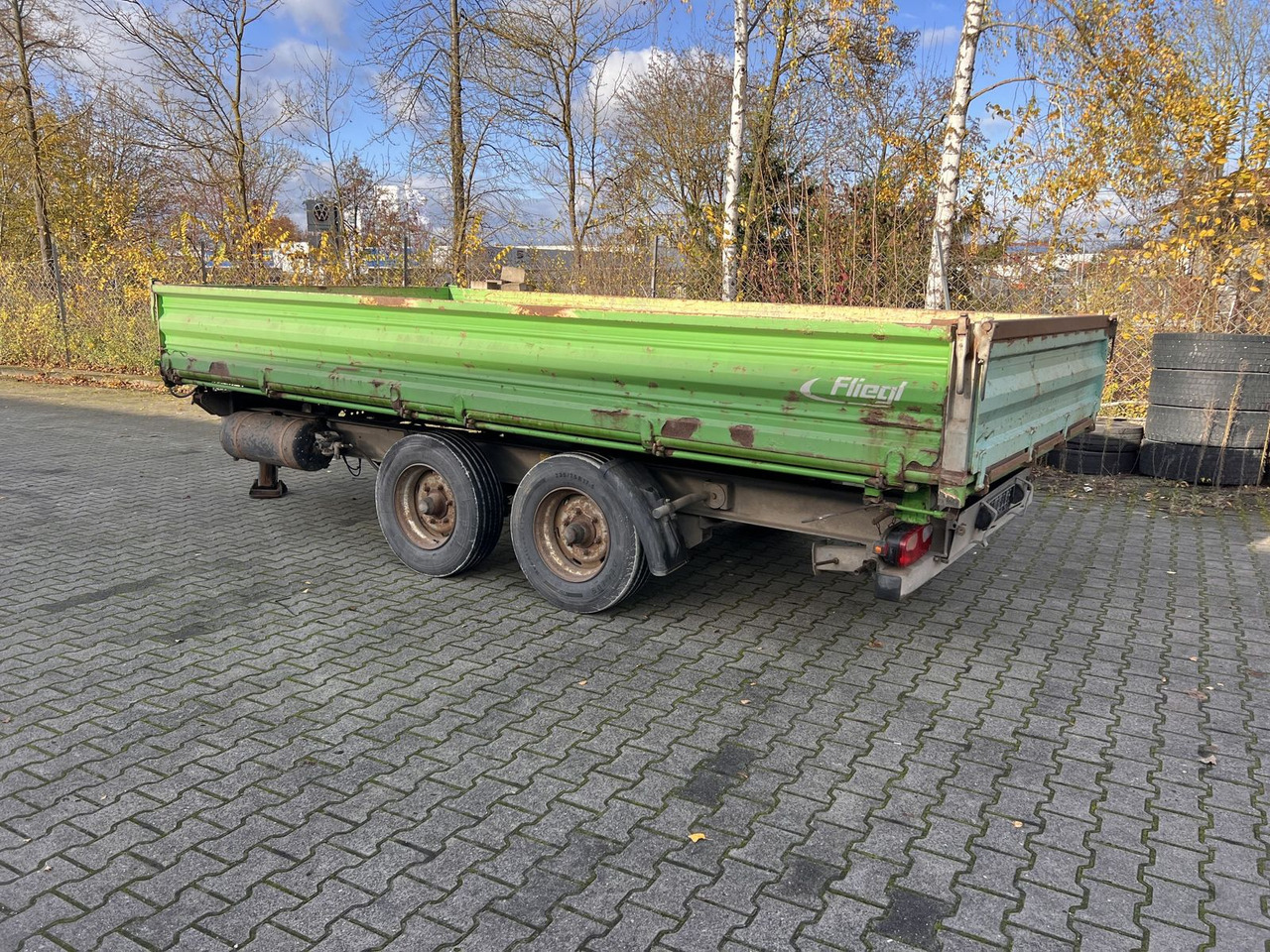 Tandemkipper- Tieflader - 翻斗拖车:图3 Tandemkipper- Tieflader - 翻斗拖车:图3