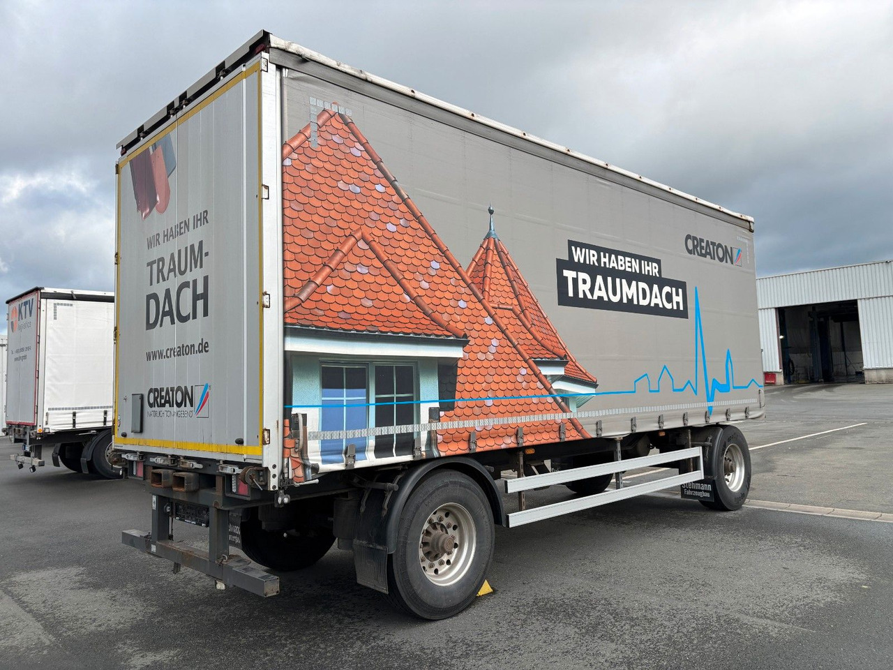 AZP18 Plane + Staplerhalterung - 侧帘拖车:图4 AZP18 Plane + Staplerhalterung - 侧帘拖车:图4