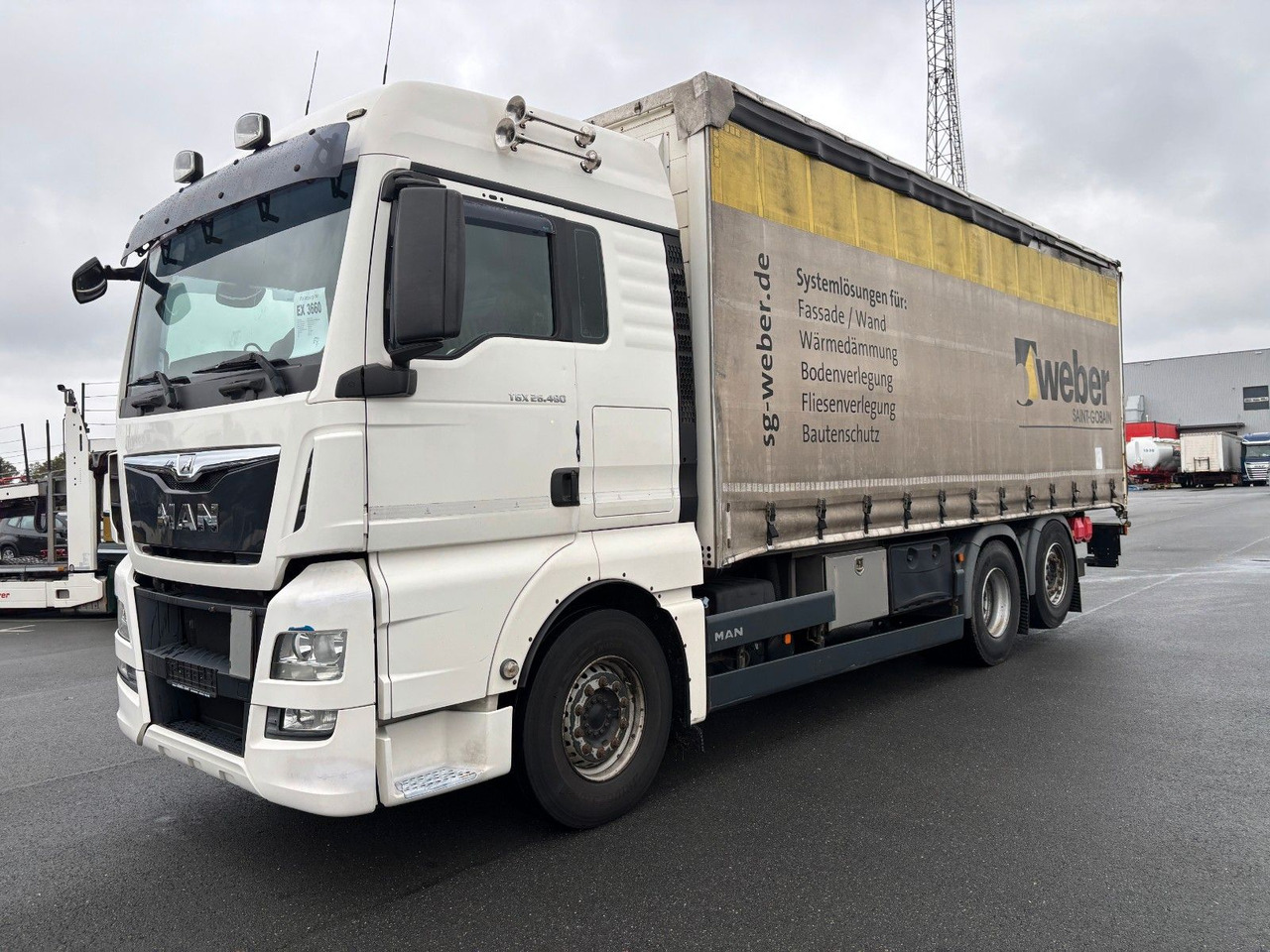 MAN TGX 26.480 mit Ladebordwand - 侧帘卡车:图1 MAN TGX 26.480 mit Ladebordwand - 侧帘卡车:图1