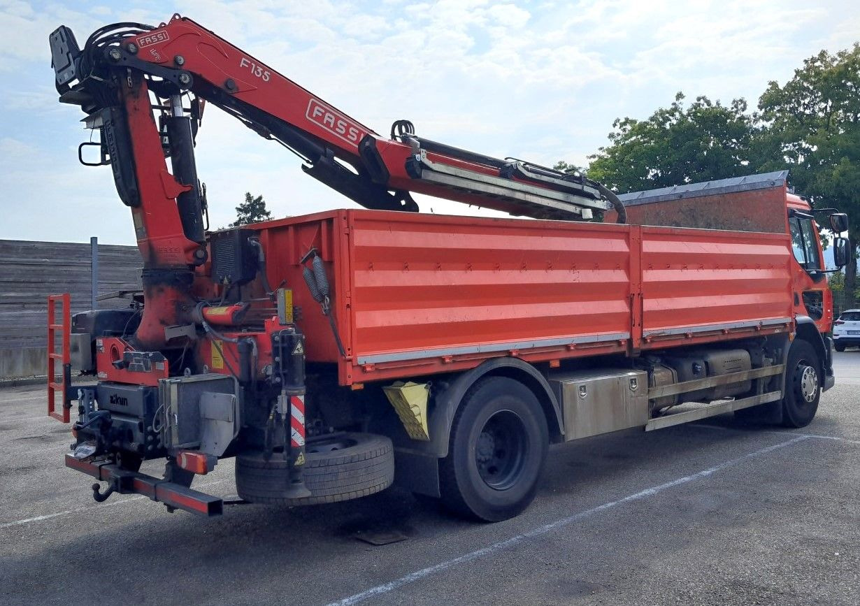 DAF FA LF 320 19t Fassi Kran - 栏板式/ 平板卡车, 起重车:图4 DAF FA LF 320 19t Fassi Kran - 栏板式/ 平板卡车, 起重车:图4