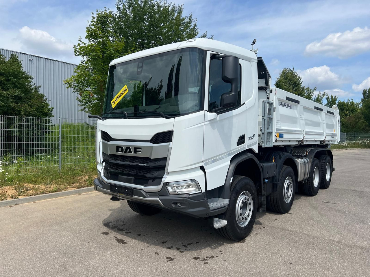 DAF FAD XDC 450 Dreiseitenkipper - 翻斗车:图2 DAF FAD XDC 450 Dreiseitenkipper - 翻斗车:图2