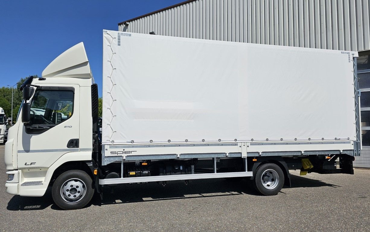 DAF LF 210 7,49t Spier Pritsche-Plane LBW Tageszulas DAF FA LF 210 08t Spier Pritsche mit LBW - 侧帘卡车:图5 DAF LF 210 7,49t Spier Pritsche-Plane LBW Tageszulas DAF FA LF 210 08t Spier Pritsche mit LBW - 侧帘卡车:图5