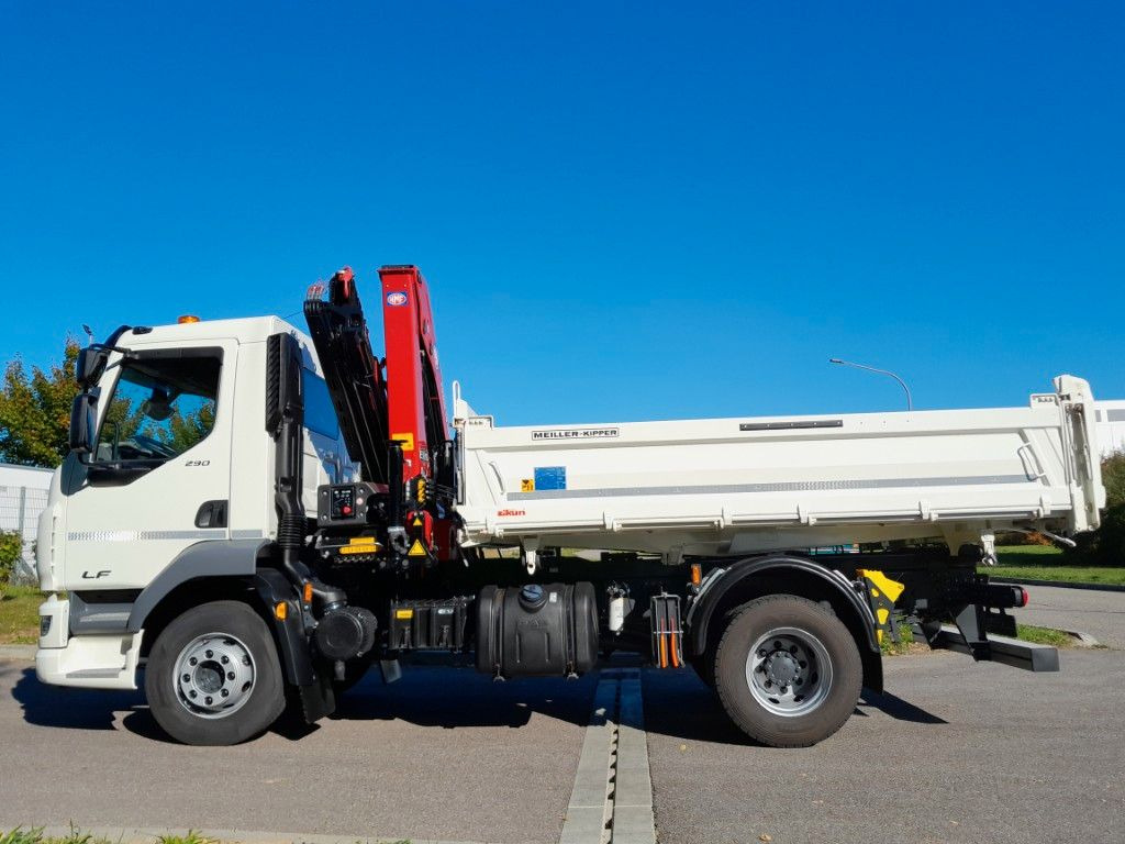 DAF LF 290 16t Meiller Krankipper Tageszulassung DAF LF 290 16t Meiller Krankipper Tageszulassung - 翻斗车, 起重车:图2 DAF LF 290 16t Meiller Krankipper Tageszulassung DAF LF 290 16t Meiller Krankipper Tageszulassung - 翻斗车, 起重车:图2