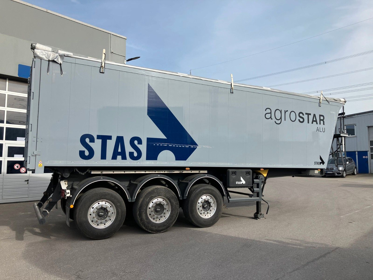 Stas AgroStar 47,3 cbm Alu-Kippsattelauflieger - 翻斗半拖车:图5 Stas AgroStar 47,3 cbm Alu-Kippsattelauflieger - 翻斗半拖车:图5