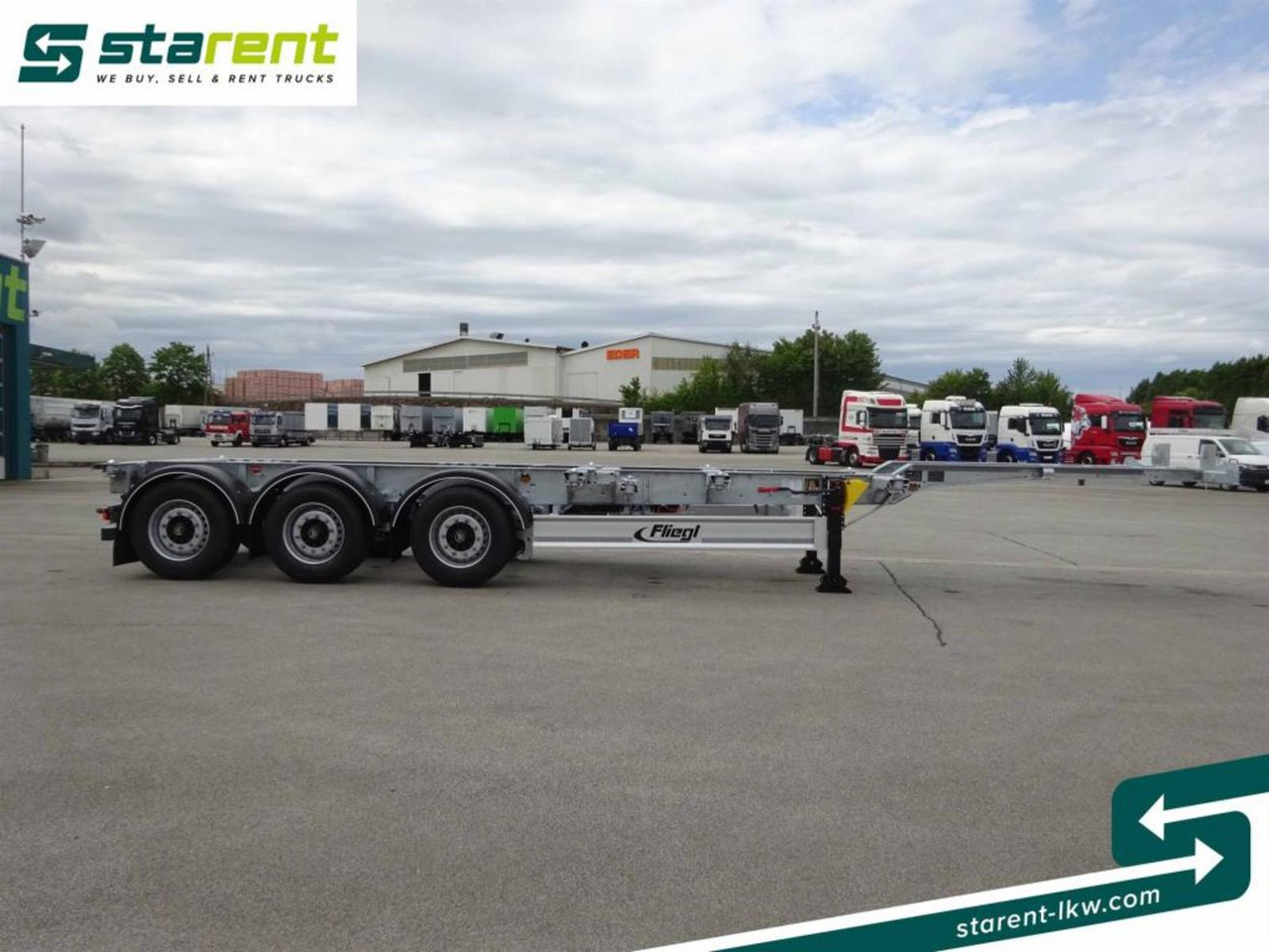 Fliegl Containerchassis ADR 1x20/2x20/1x30/1x40/1x45 - 底盘半拖车:图4 Fliegl Containerchassis ADR 1x20/2x20/1x30/1x40/1x45 - 底盘半拖车:图4