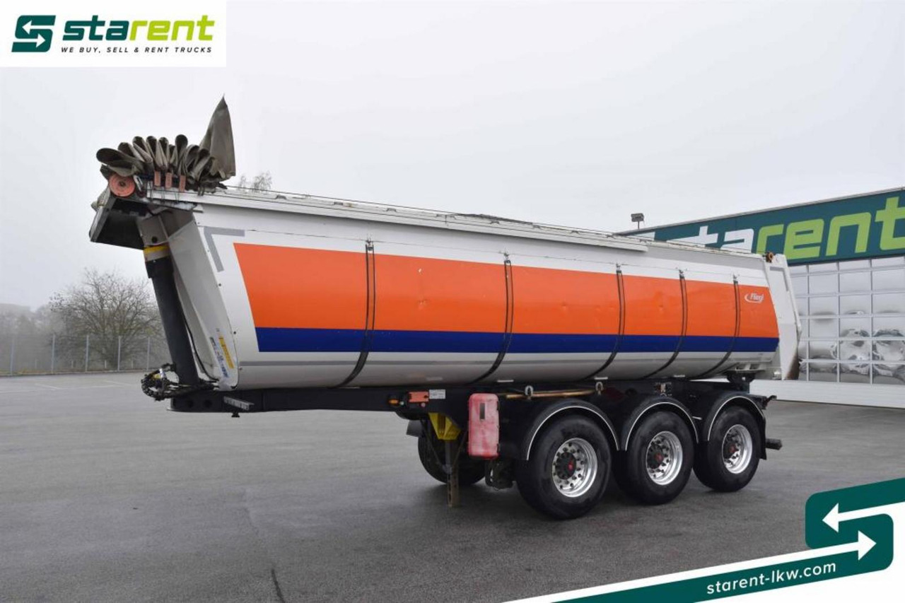 Fliegl Thermomulde 25m³ elektrisches Verdeck Liftachse - 翻斗半拖车:图1 Fliegl Thermomulde 25m³ elektrisches Verdeck Liftachse - 翻斗半拖车:图1