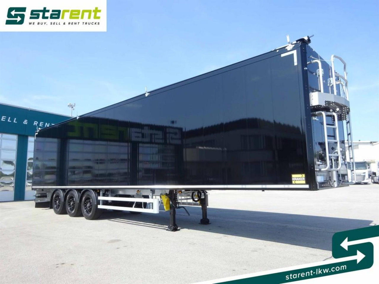 Kraker 8mm 92m³ BPW-Achsen Funk. Verzinkt Liftachse - 活动底半拖车:图3 Kraker 8mm 92m³ BPW-Achsen Funk. Verzinkt Liftachse - 活动底半拖车:图3