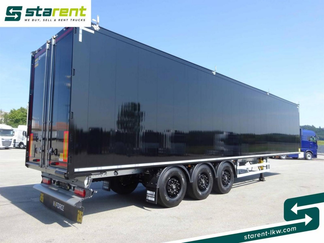 Kraker 8mm 92m³ BPW-Achsen Funk. Verzinkt Liftachse - 活动底半拖车:图5 Kraker 8mm 92m³ BPW-Achsen Funk. Verzinkt Liftachse - 活动底半拖车:图5