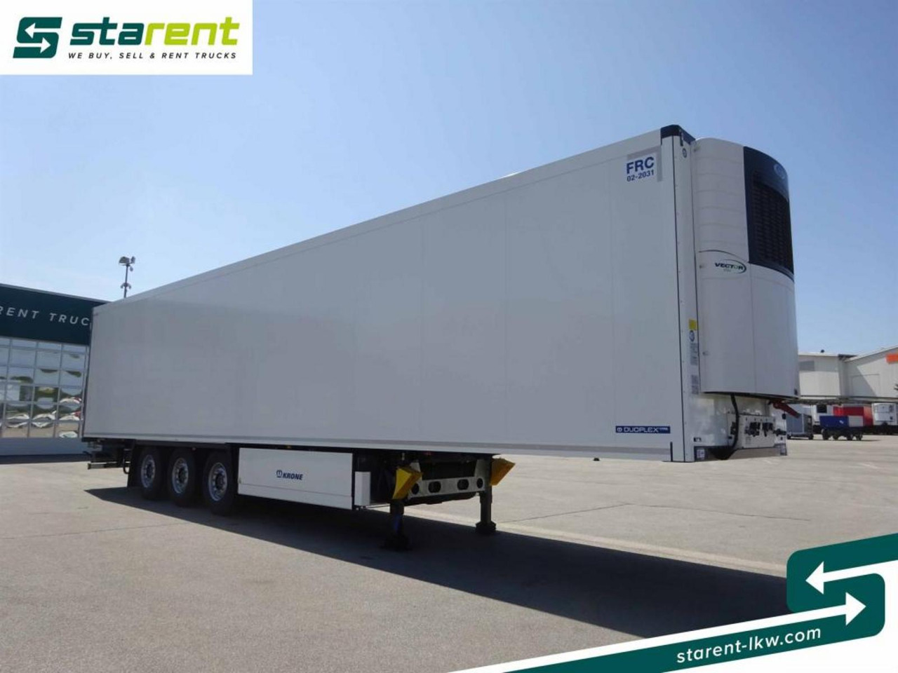 Krone Carrier Vector 1550 Blumenbreit Liftachse - 冷藏半拖车:图3 Krone Carrier Vector 1550 Blumenbreit Liftachse - 冷藏半拖车:图3