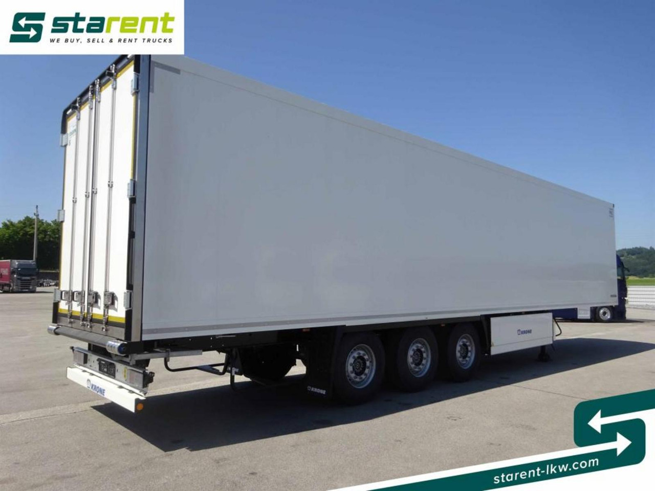 Krone Carrier Vector 1550 Blumenbreit Liftachse - 冷藏半拖车:图5 Krone Carrier Vector 1550 Blumenbreit Liftachse - 冷藏半拖车:图5