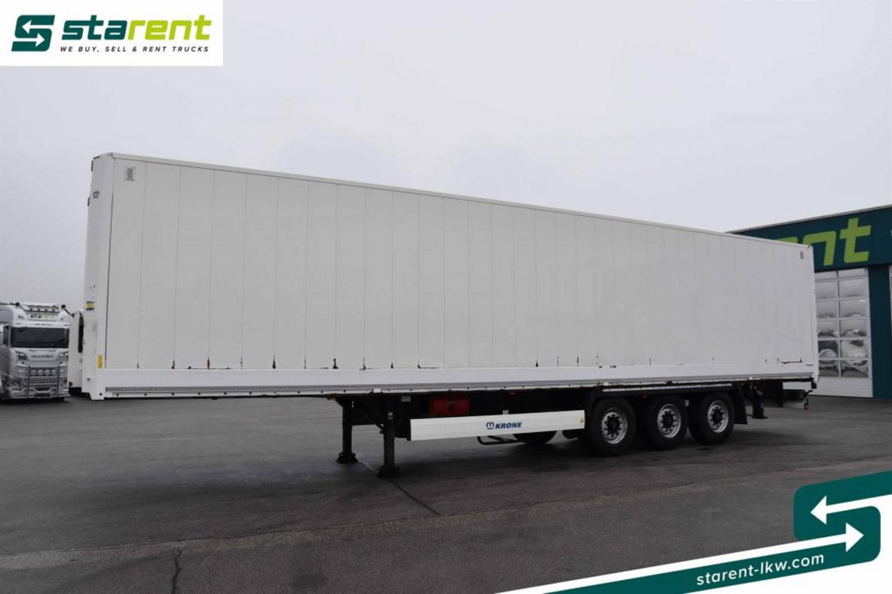 Krone Kleider-Trockenfrachtkoffer Wabco Liftachse BPW - 封闭厢式半拖车:图1 Krone Kleider-Trockenfrachtkoffer Wabco Liftachse BPW - 封闭厢式半拖车:图1