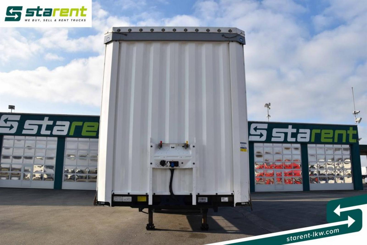 Krone Megatrailer Hubdach Liftachse Palettenanschlagl. - 侧帘半拖车:图2 Krone Megatrailer Hubdach Liftachse Palettenanschlagl. - 侧帘半拖车:图2