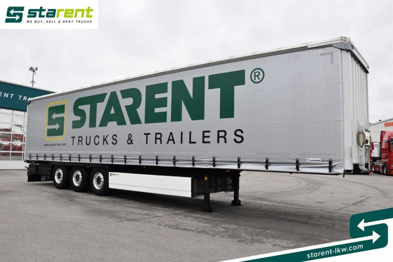 Krone Tautliner Hubdach Liftachse Alcoa Palka - 侧帘半拖车:图3 Krone Tautliner Hubdach Liftachse Alcoa Palka - 侧帘半拖车:图3