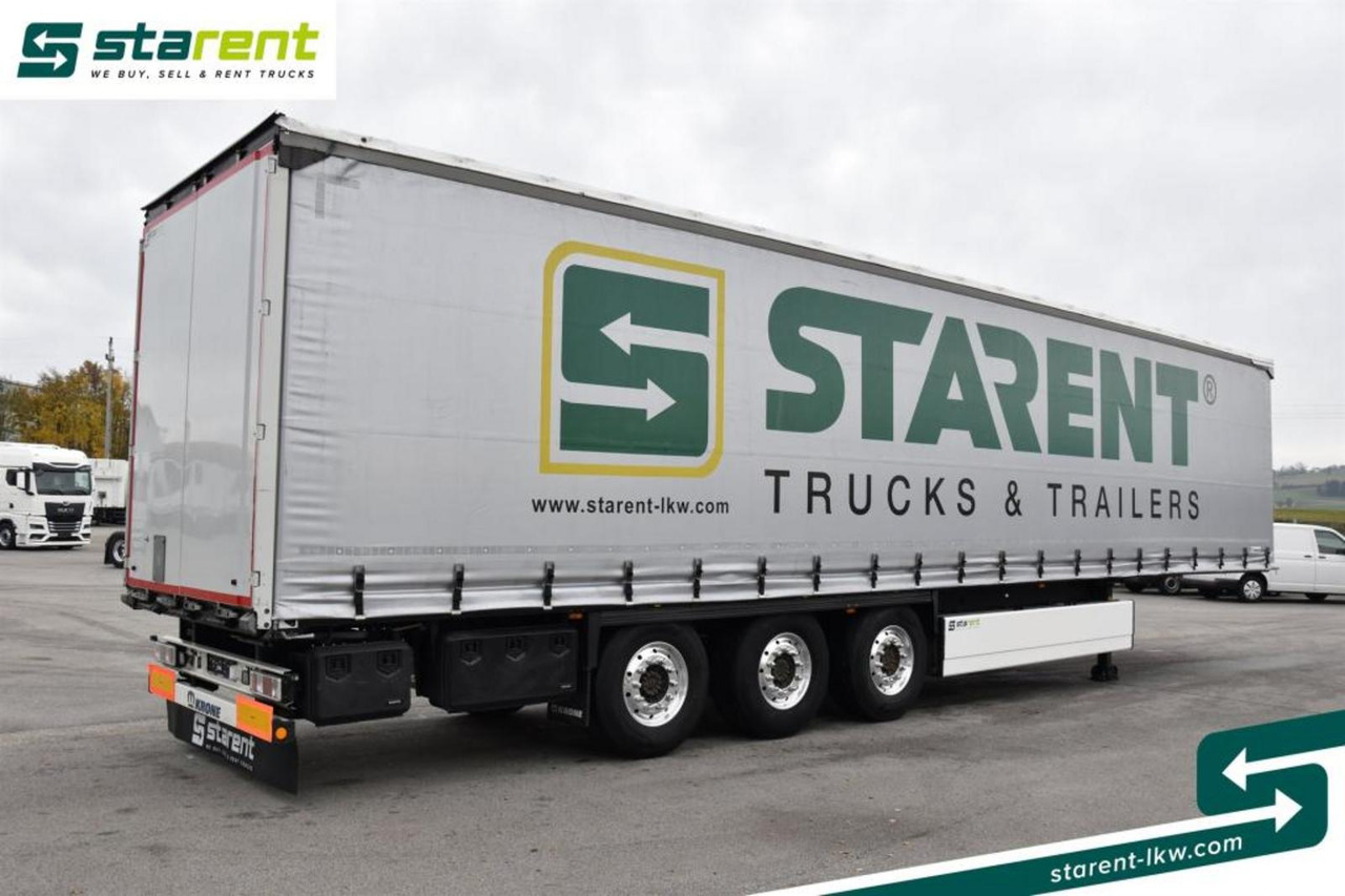 Krone Tautliner Hubdach Liftachse Alcoa Palka - 侧帘半拖车:图5 Krone Tautliner Hubdach Liftachse Alcoa Palka - 侧帘半拖车:图5