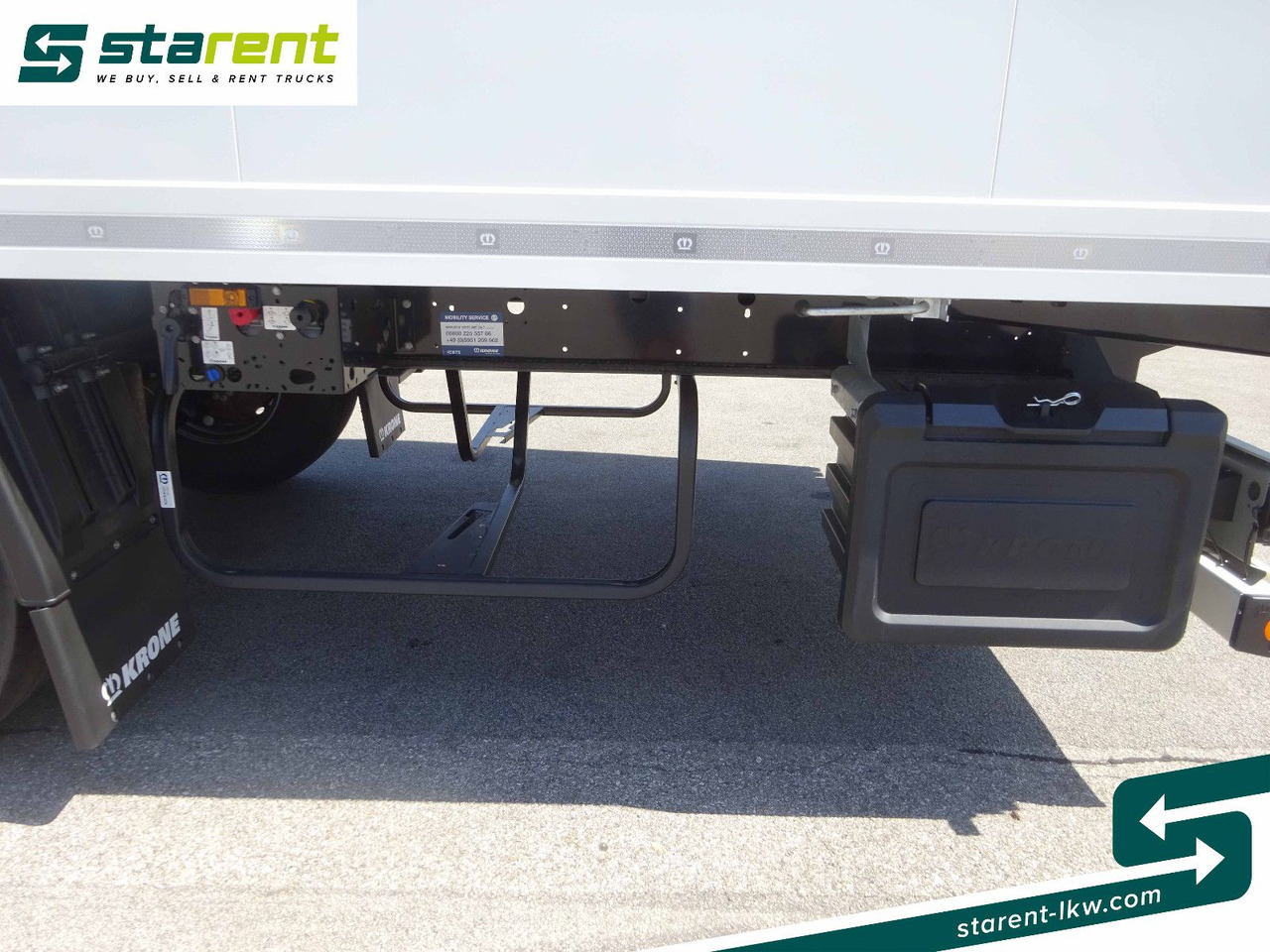 冷藏半拖车 Krone Tiefkühler Carrier Vector 1550, Liftachse：图21