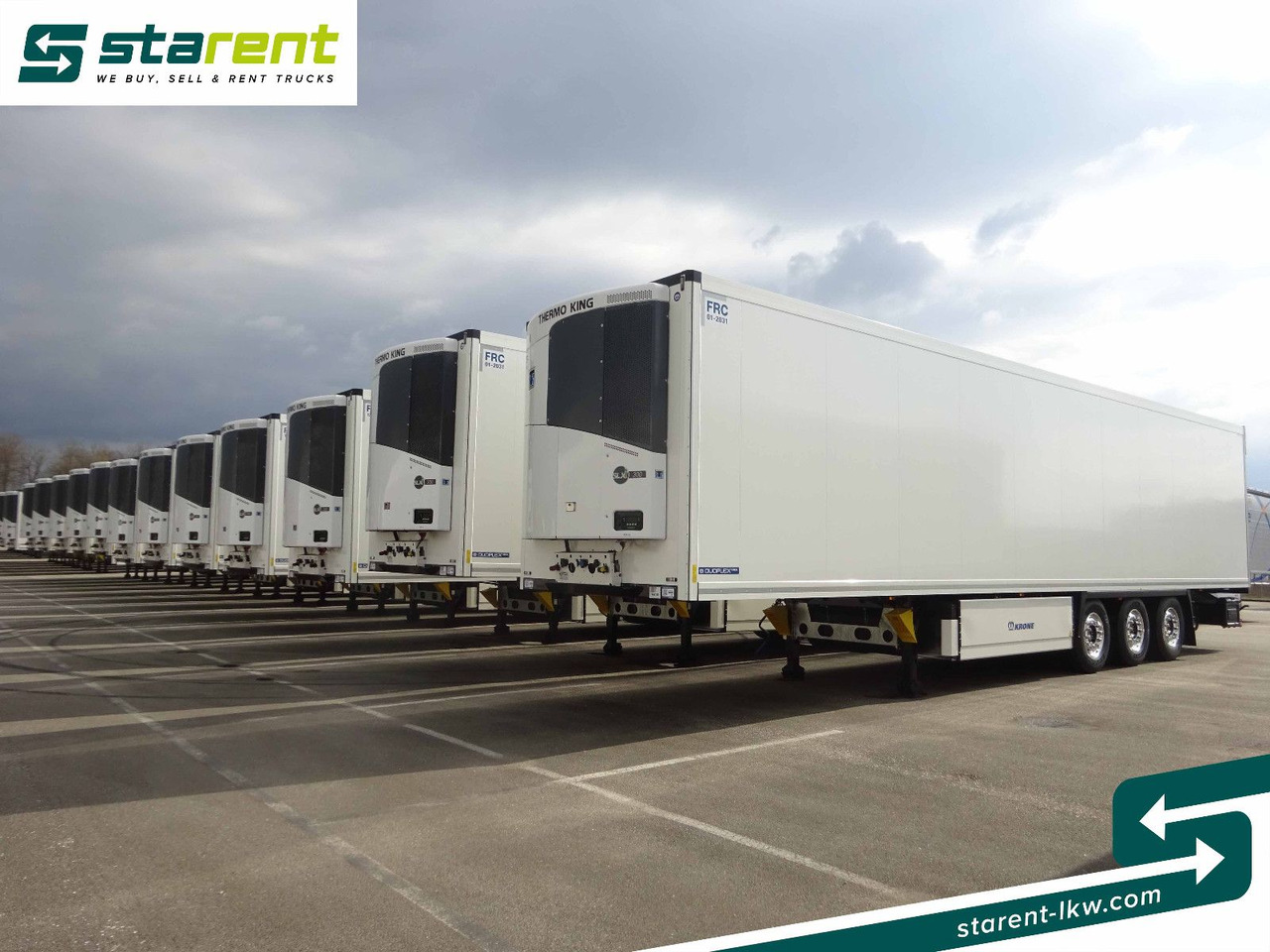 Krone Tiefkühler TK SLXi300 Doppelstock Blumenbreit Krone Tiefkühler TK SLXi300 Doppelstock Blumenbreit - 冷藏半拖车:图3 Krone Tiefkühler TK SLXi300 Doppelstock Blumenbreit Krone Tiefkühler TK SLXi300 Doppelstock Blumenbreit - 冷藏半拖车:图3