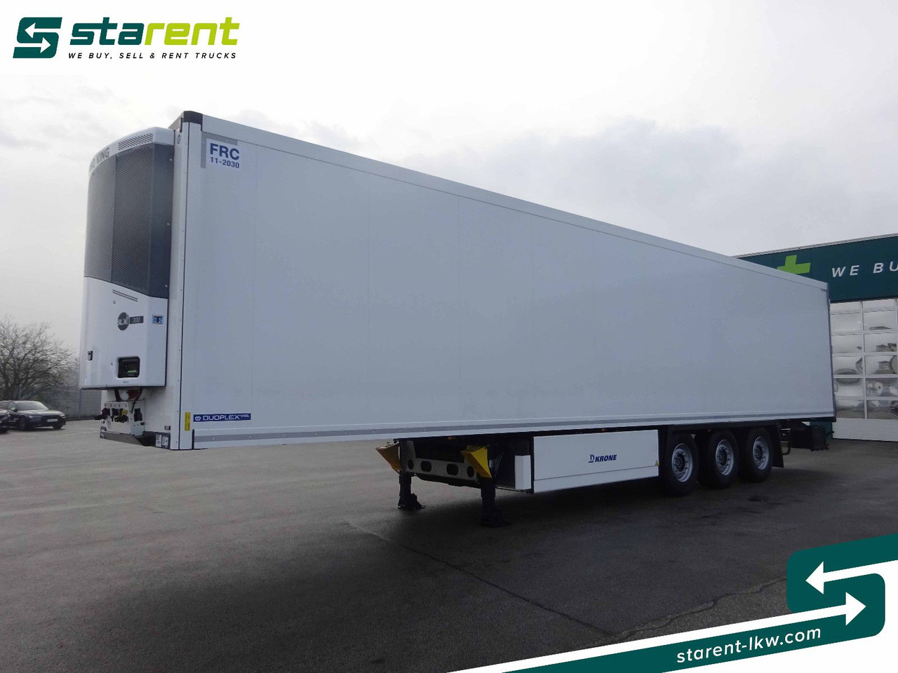 Krone Tiefkühler TK SLXi300 Doppelstock Blumenbreit - 封闭厢式半拖车:图1 Krone Tiefkühler TK SLXi300 Doppelstock Blumenbreit - 封闭厢式半拖车:图1