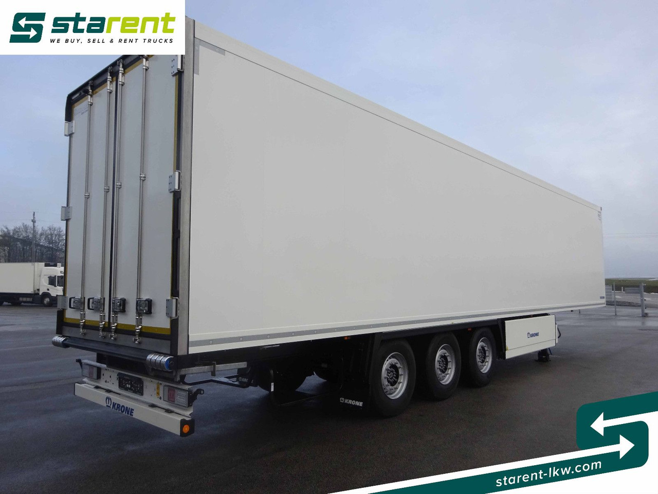 Krone Tiefkühler TK SLXi300 Doppelstock Blumenbreit - 封闭厢式半拖车:图5 Krone Tiefkühler TK SLXi300 Doppelstock Blumenbreit - 封闭厢式半拖车:图5