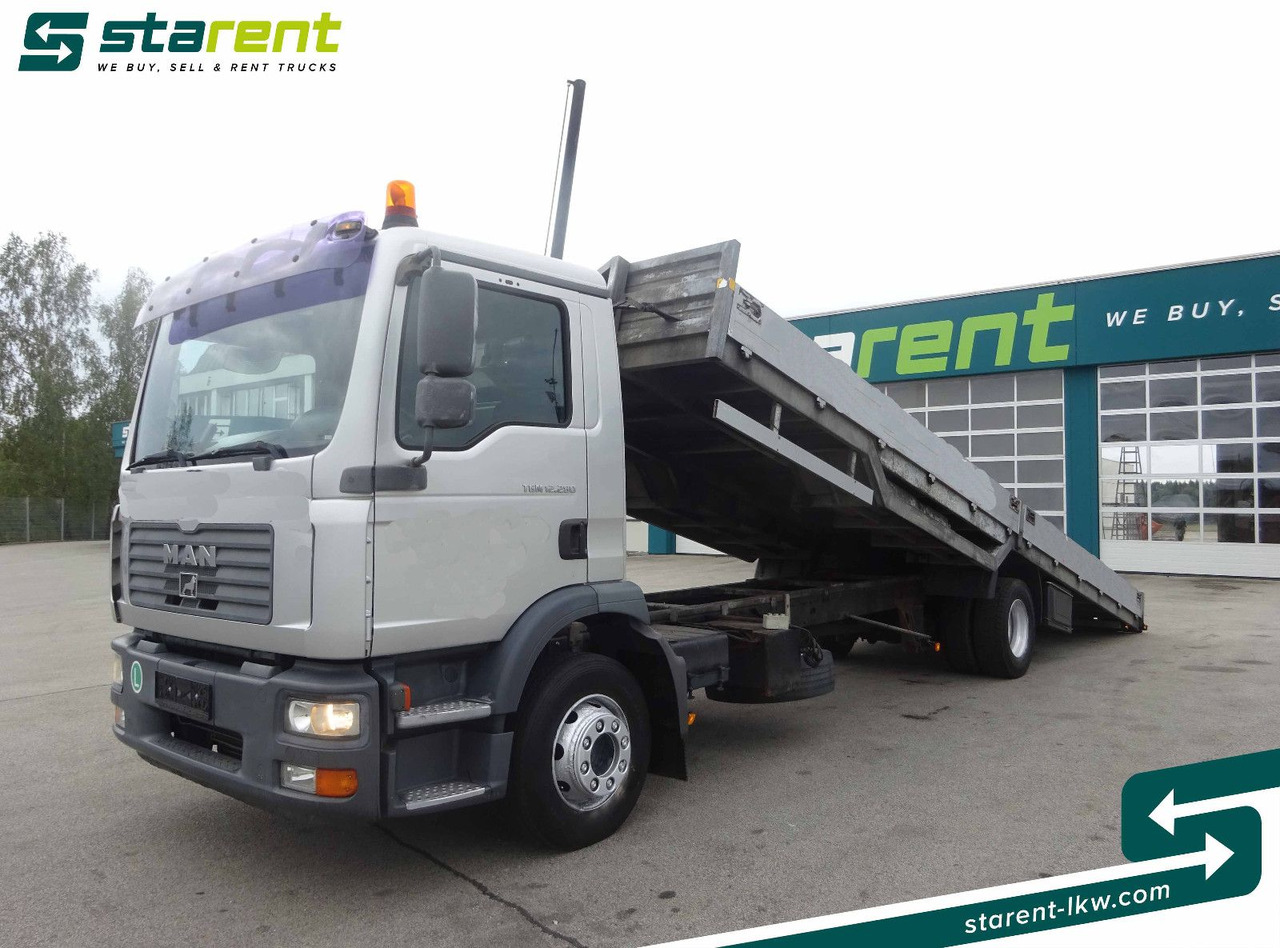 MAN TGM 12.280, Fahrzeugtransporter, kippbar MAN TGM 12.280, Fahrzeugtransporter, kippbar - 拖吊车:图1 MAN TGM 12.280, Fahrzeugtransporter, kippbar MAN TGM 12.280, Fahrzeugtransporter, kippbar - 拖吊车:图1