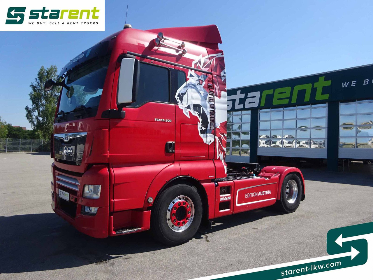 牵引车 MAN TGX 18.500, XLX, 2-Leiter Hydraulik, Retarder:图1