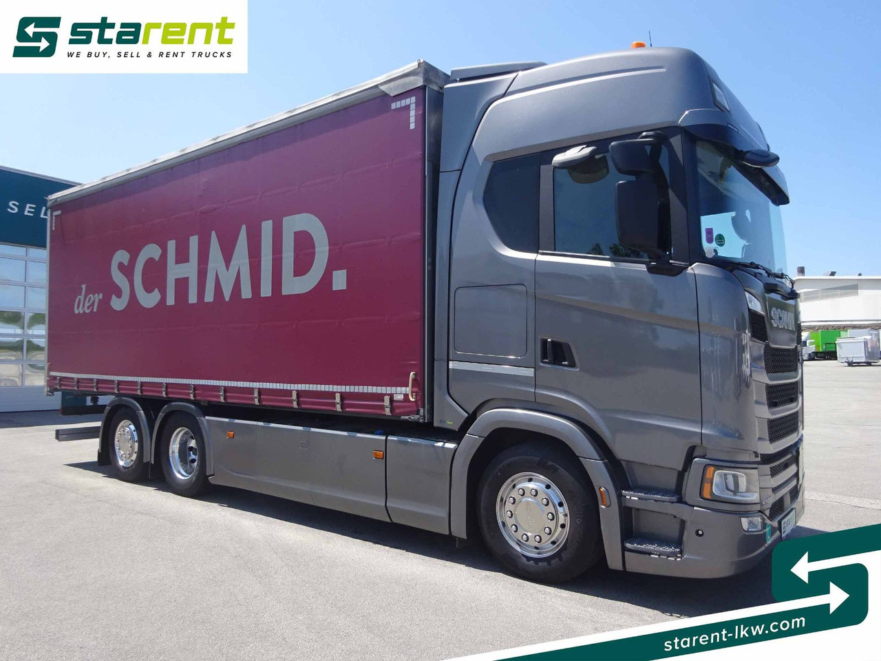 Scania S500 Planen Aufbau Schwarzmüller 6x2, Standklima - 侧帘卡车:图3 Scania S500 Planen Aufbau Schwarzmüller 6x2, Standklima - 侧帘卡车:图3