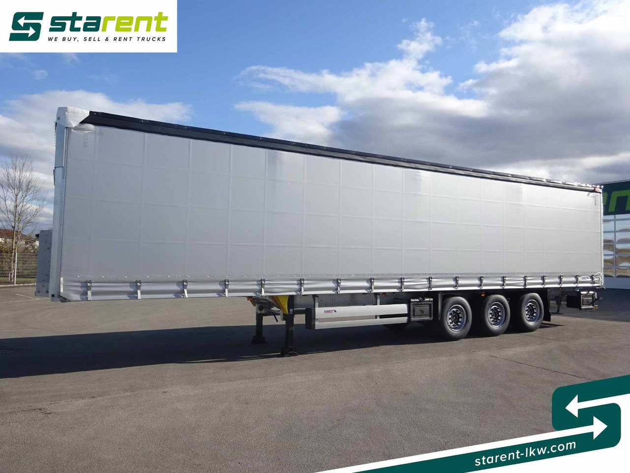 Schmitz Cargobull Tautliner, Hubdach, Liftachse, XL Zertifikat - 侧帘半拖车:图1 Schmitz Cargobull Tautliner, Hubdach, Liftachse, XL Zertifikat - 侧帘半拖车:图1