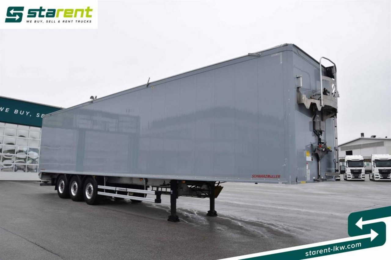 Schwarzmüller Schubbodenauflieger 10mm elektrisches Verdeck 91m³ - 活动底半拖车:图3 Schwarzmüller Schubbodenauflieger 10mm elektrisches Verdeck 91m³ - 活动底半拖车:图3