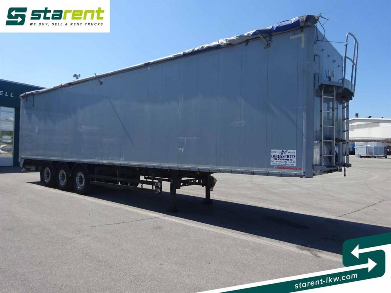 Schwarzmüller Schubbodenauflieger, 92 m³, Funkfernbedienung - 活动底半拖车:图3 Schwarzmüller Schubbodenauflieger, 92 m³, Funkfernbedienung - 活动底半拖车:图3