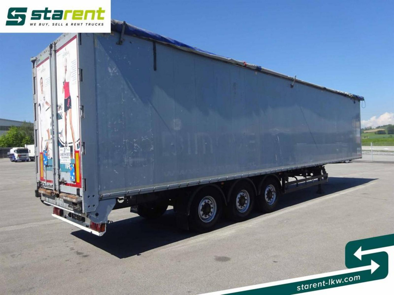 Schwarzmüller Schubbodenauflieger, 92 m³, Funkfernbedienung - 活动底半拖车:图5 Schwarzmüller Schubbodenauflieger, 92 m³, Funkfernbedienung - 活动底半拖车:图5