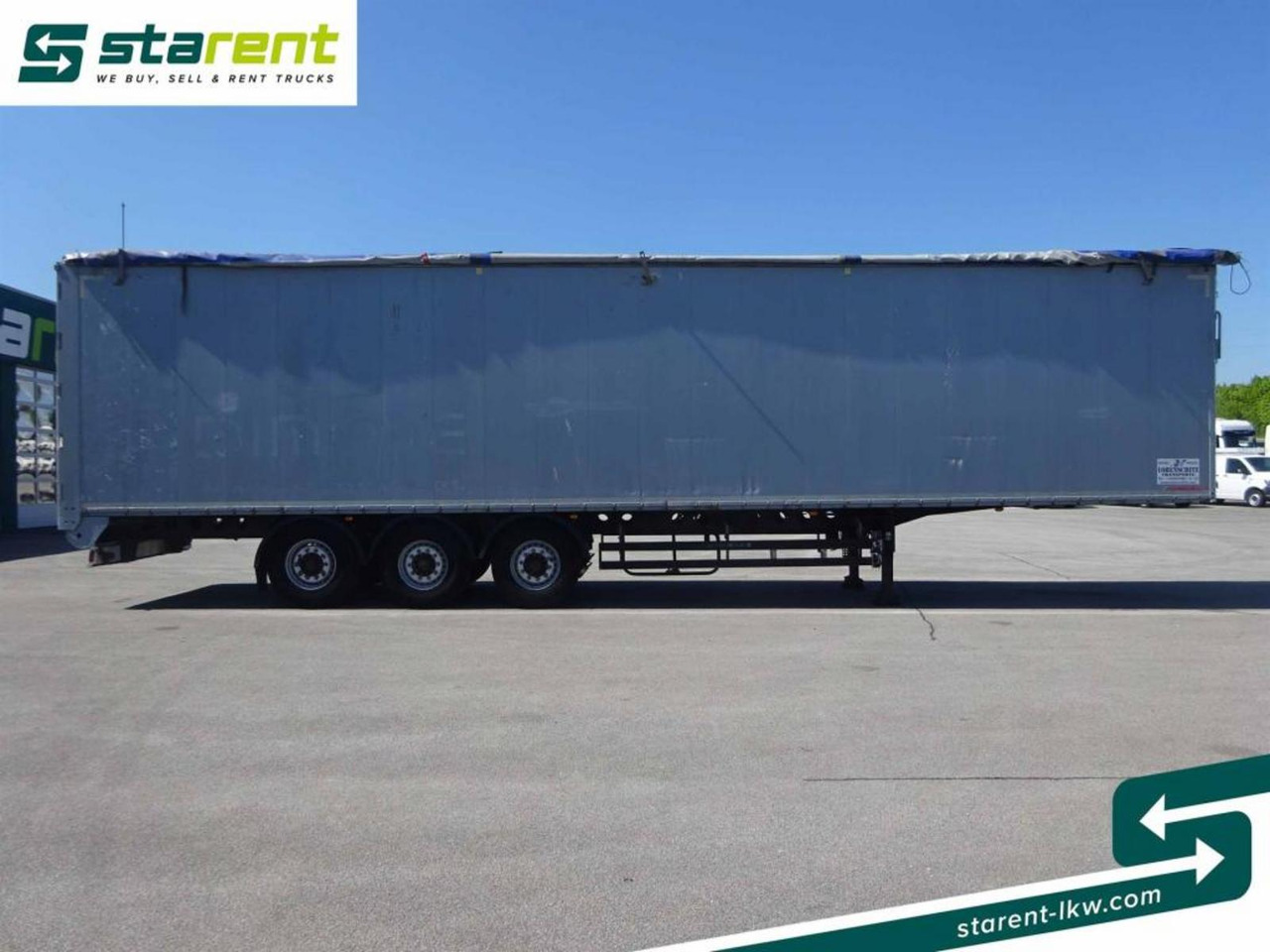 Schwarzmüller Schubbodenauflieger, 92 m³, Funkfernbedienung - 活动底半拖车:图4 Schwarzmüller Schubbodenauflieger, 92 m³, Funkfernbedienung - 活动底半拖车:图4