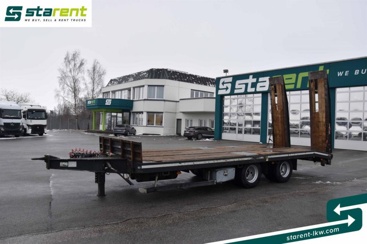 Schwarzmüller Tandemtieflader Rampen SAF Containerverriegelung - 低装载拖车:图1 Schwarzmüller Tandemtieflader Rampen SAF Containerverriegelung - 低装载拖车:图1