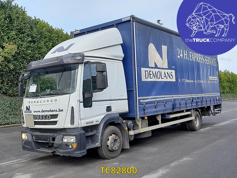 Iveco EuroCargo 120e25 Euro 5 - ENGINE DAMAGE - - 侧帘卡车:图1 Iveco EuroCargo 120e25 Euro 5 - ENGINE DAMAGE - - 侧帘卡车:图1