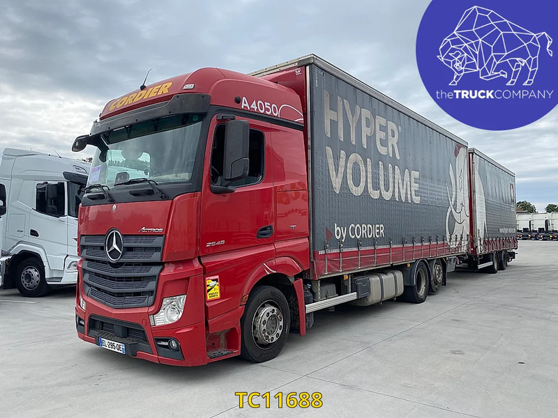 Mercedes-Benz Actros 2648 - 侧帘卡车:图1 Mercedes-Benz Actros 2648 - 侧帘卡车:图1