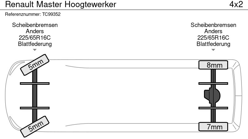 Renault Master Hoogtewerker - 小型货车:图4 Renault Master Hoogtewerker - 小型货车:图4