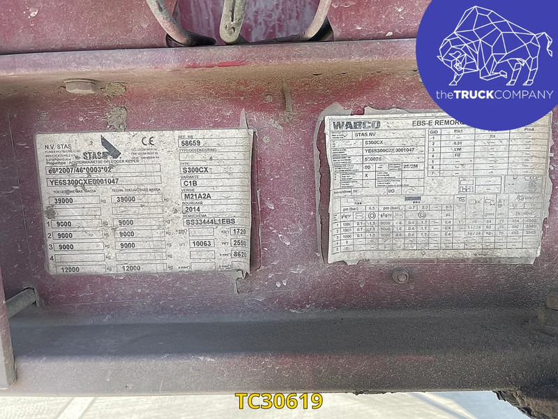 翻斗半拖车 Stas 28m3 geïsolleerd Insulated：图11