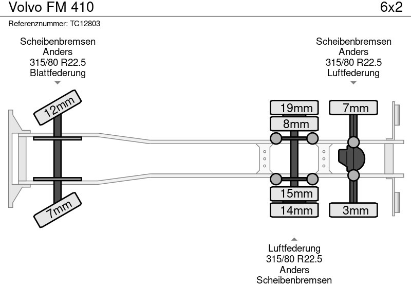 Volvo FM 410 - 冷藏车:图5 Volvo FM 410 - 冷藏车:图5