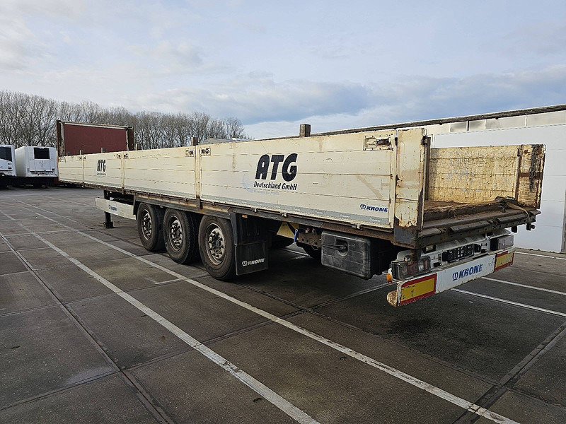 Krone SD DROPSIDES LIFT AXLE - 栏板式/ 平板半拖车:图5 Krone SD DROPSIDES LIFT AXLE - 栏板式/ 平板半拖车:图5