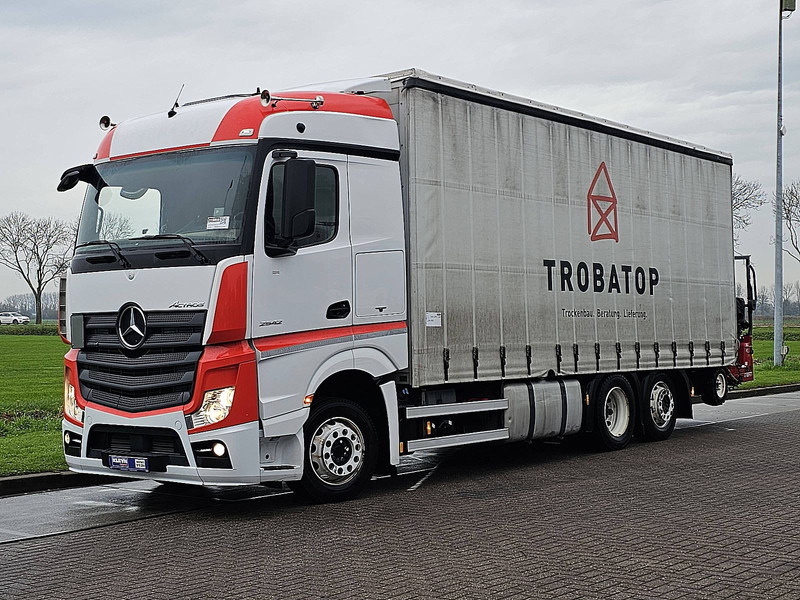 Mercedes-Benz ACTROS 2542 LS 6X2 RET. MOFFET 2020 - 侧帘卡车:图2 Mercedes-Benz ACTROS 2542 LS 6X2 RET. MOFFET 2020 - 侧帘卡车:图2