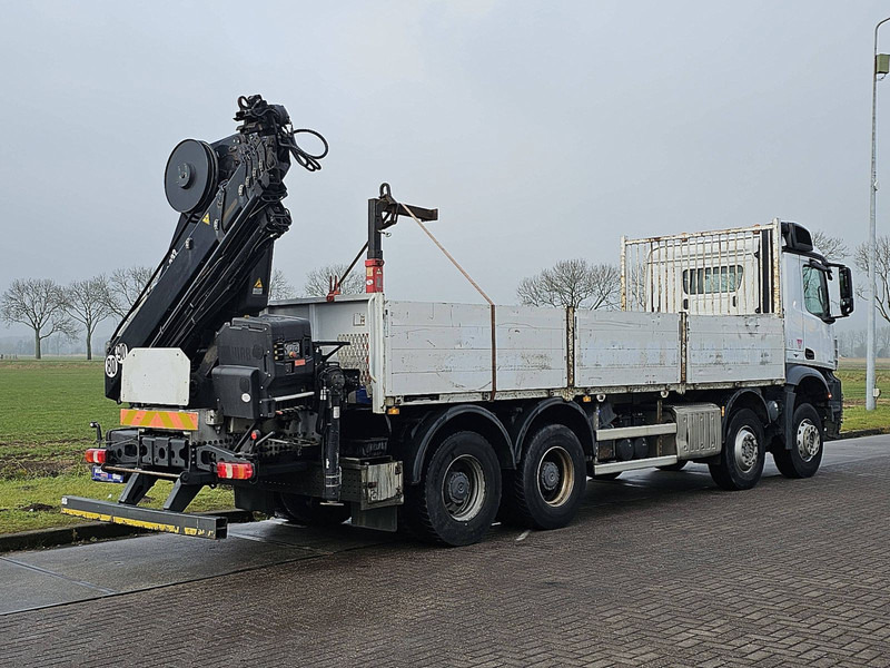 Mercedes-Benz AROCS 3240 HIAB 232ES5 - 栏板式/ 平板卡车, 起重车:图3 Mercedes-Benz AROCS 3240 HIAB 232ES5 - 栏板式/ 平板卡车, 起重车:图3